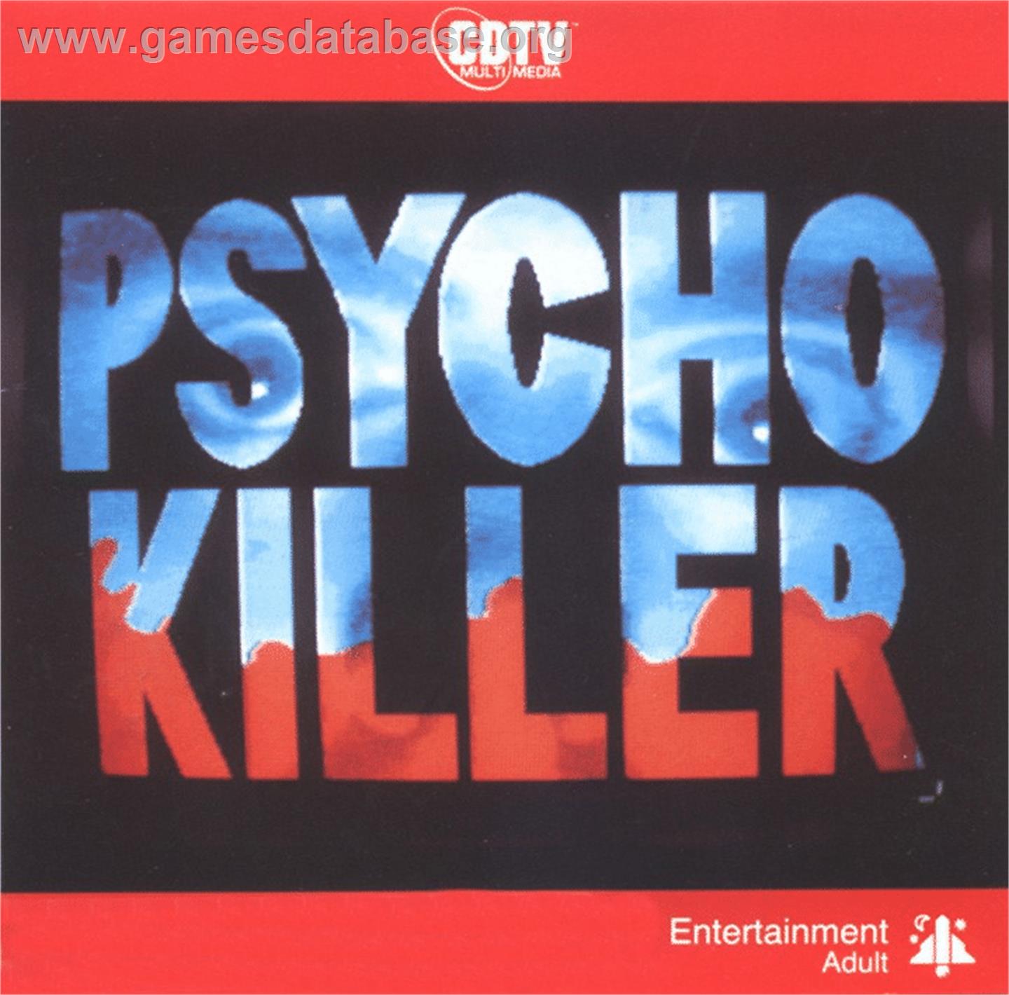 Psycho Killer - Commodore CDTV - Artwork - Box