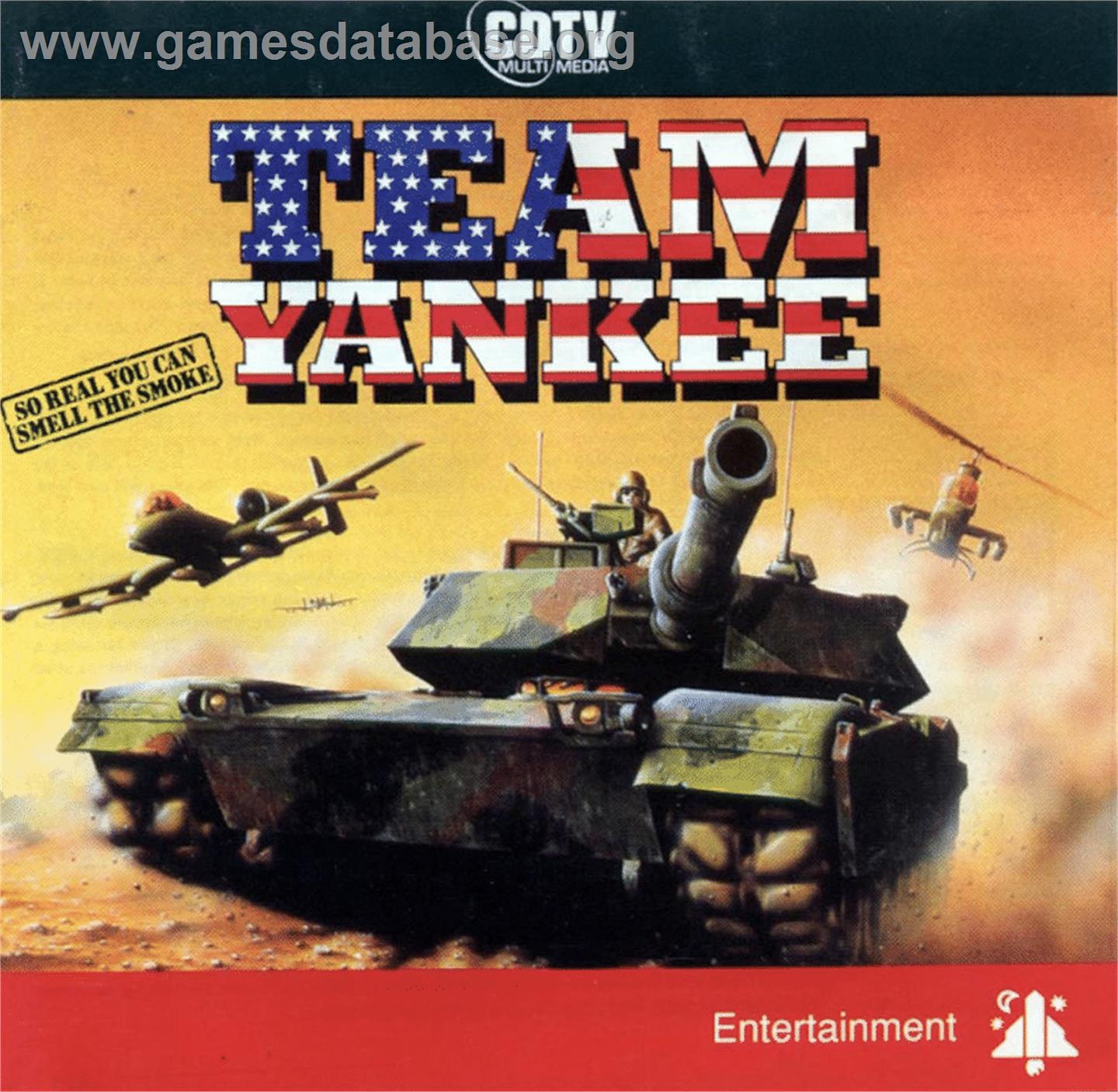 Team Yankee - Commodore CDTV - Artwork - Box