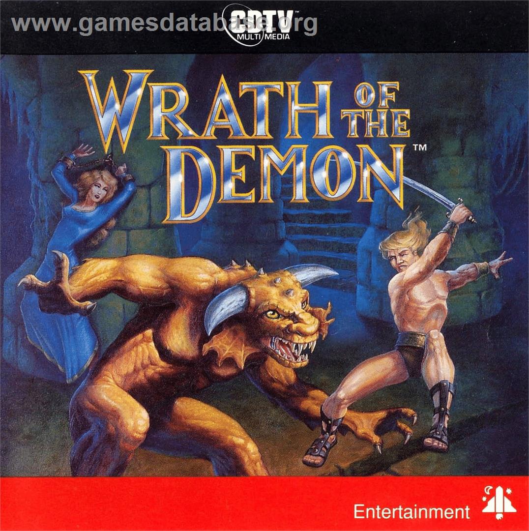 Wrath Of The Demon - Commodore CDTV - Artwork - Box