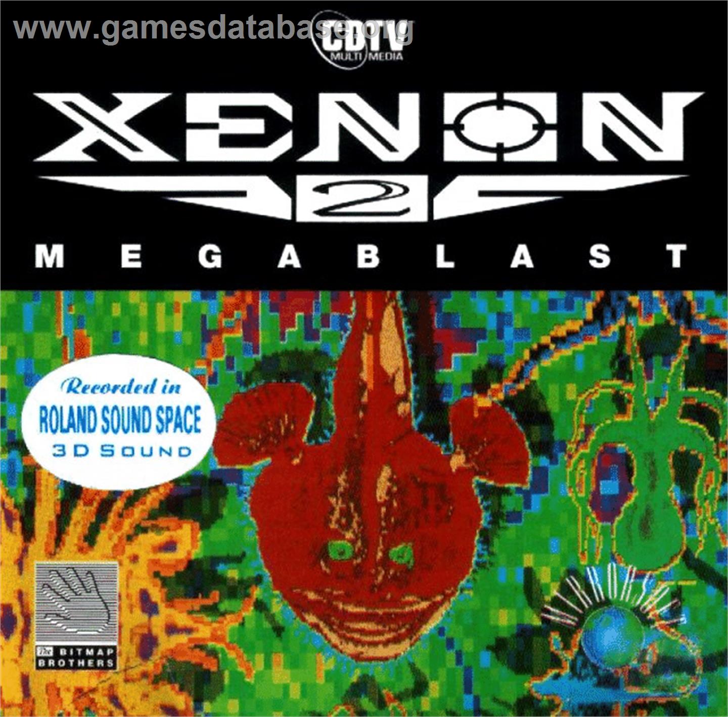 Xenon 2 - Megablast - Commodore CDTV - Artwork - Box