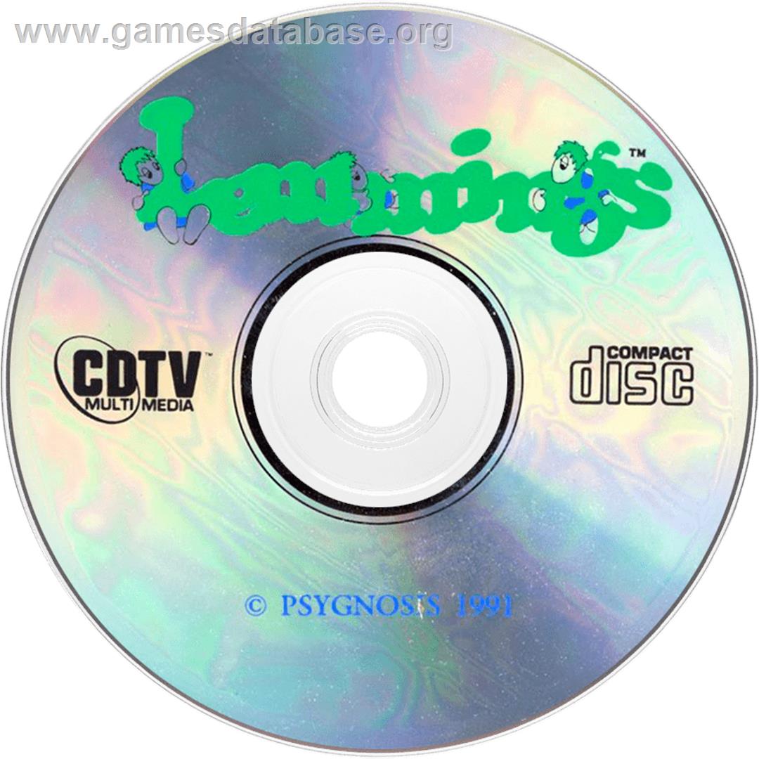 Lemmings - Commodore CDTV - Artwork - Cartridge