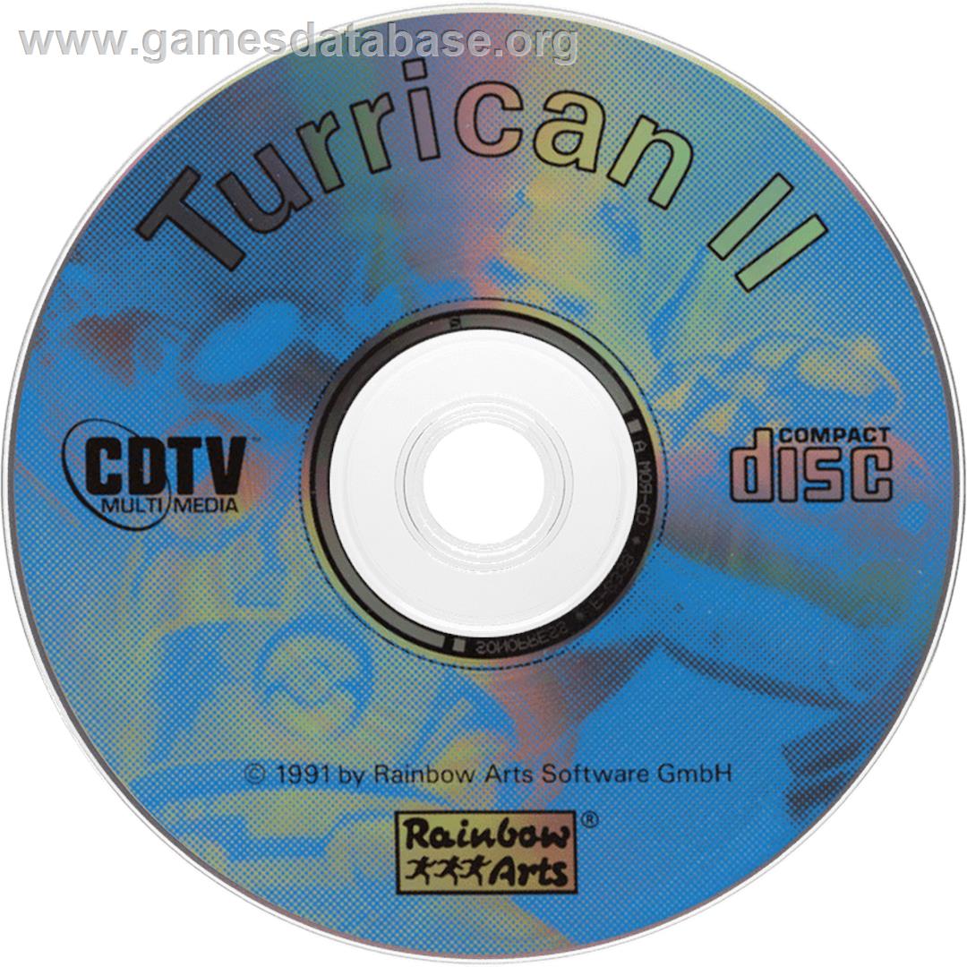 Turrican 2 - Commodore CDTV - Artwork - Cartridge
