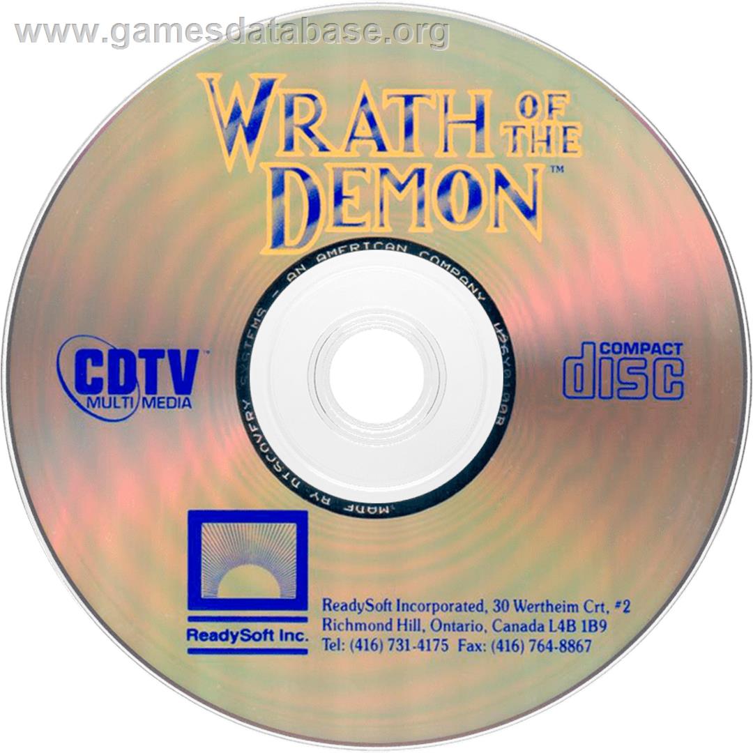 Wrath Of The Demon - Commodore CDTV - Artwork - Cartridge