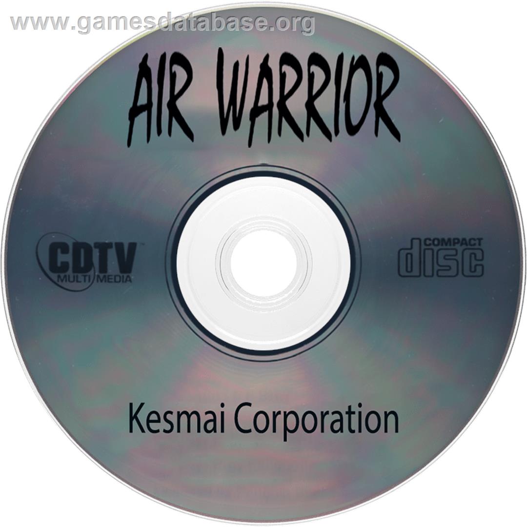 Air Warrior - Commodore CDTV - Artwork - Disc
