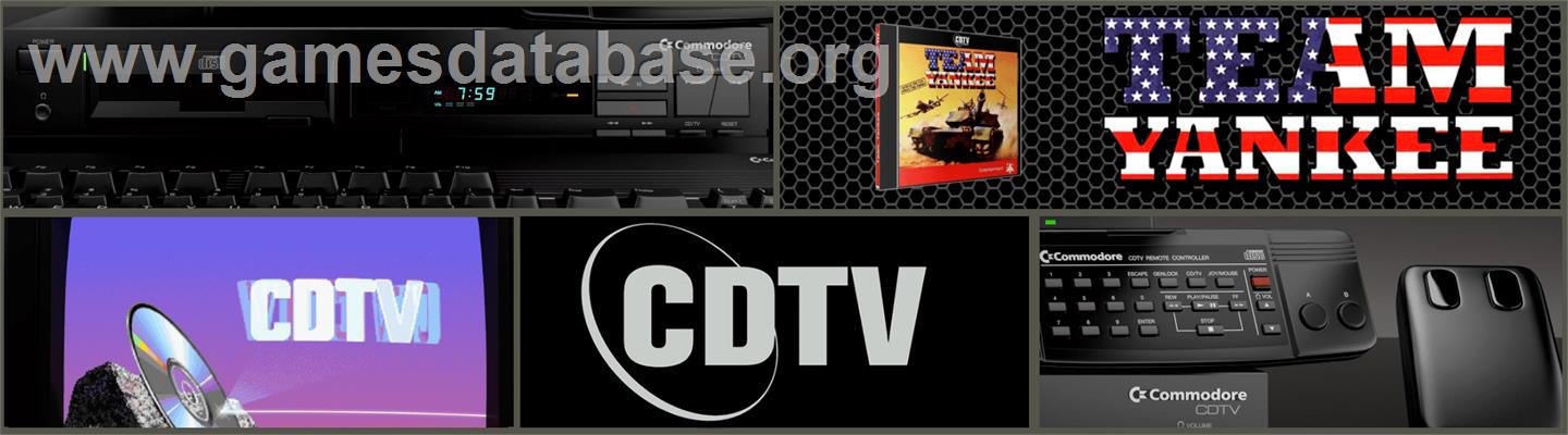 Team Yankee - Commodore CDTV - Artwork - Marquee
