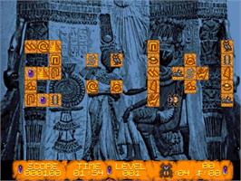 In game image of Curse Of Ra, The on the Commodore CDTV.