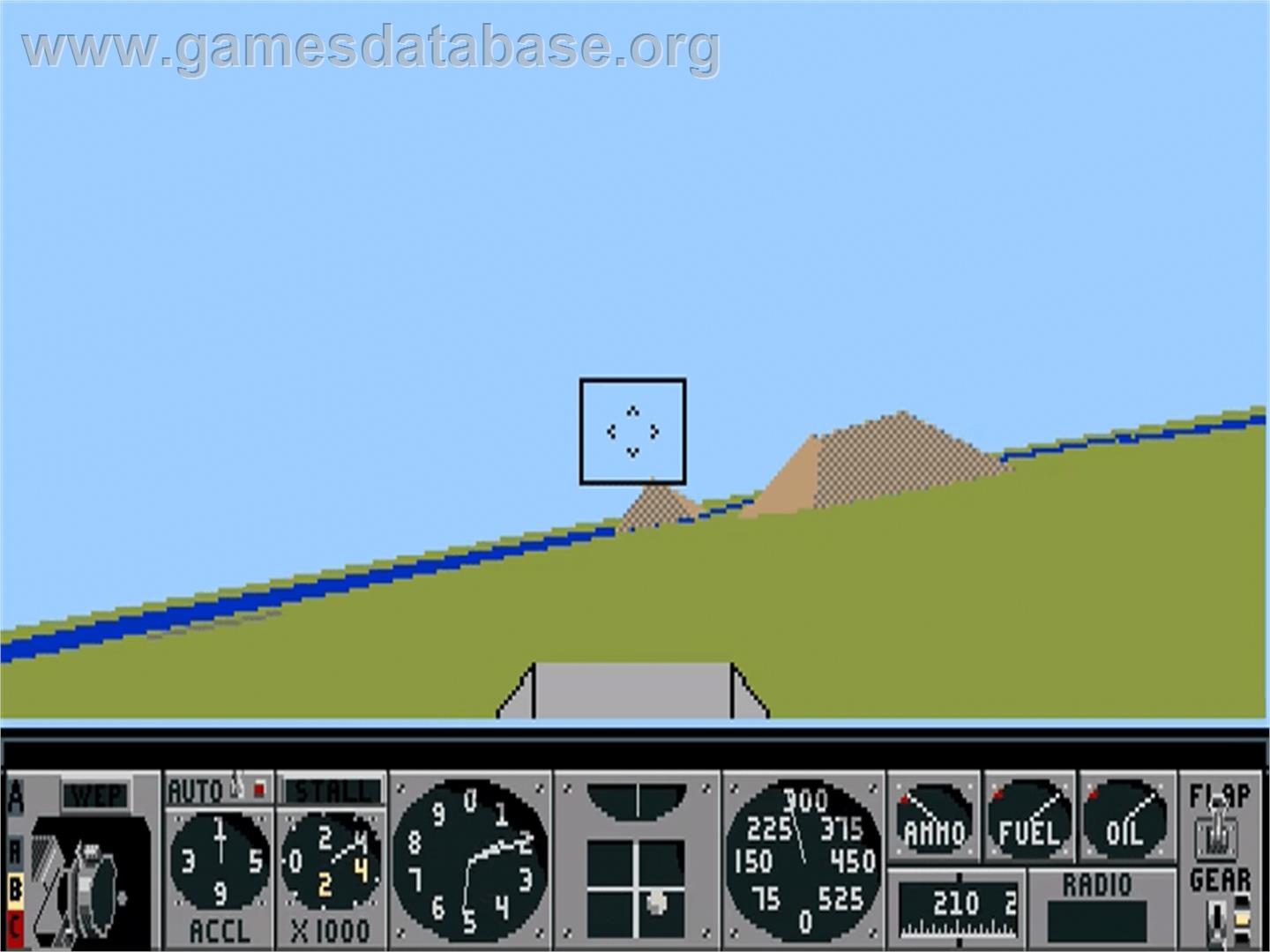 Air Warrior - Commodore CDTV - Artwork - In Game