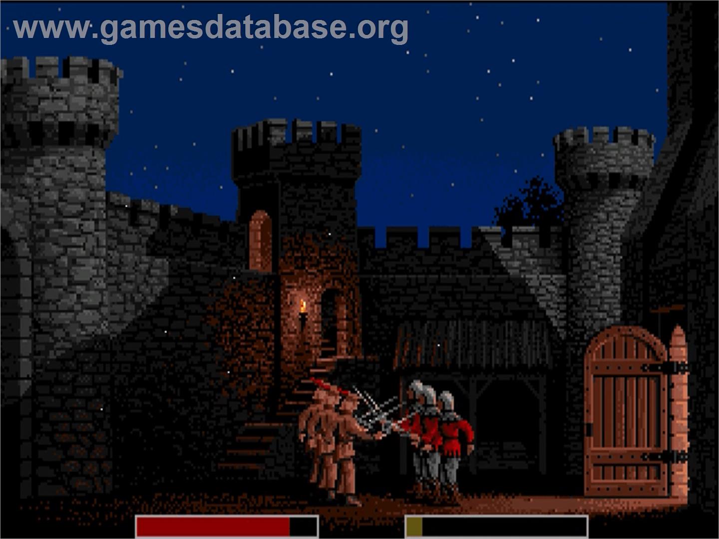 Defender Of The Crown - Commodore CDTV - Artwork - In Game