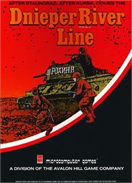 Box cover for Dnieper River Line on the Commodore PET.