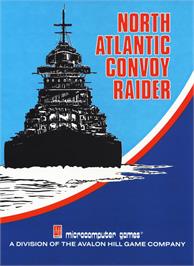 Box cover for North Atlantic Convoy Raider on the Commodore PET.