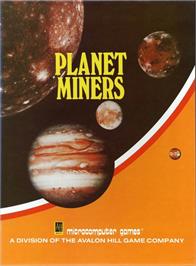 Box cover for Planet Miners on the Commodore PET.