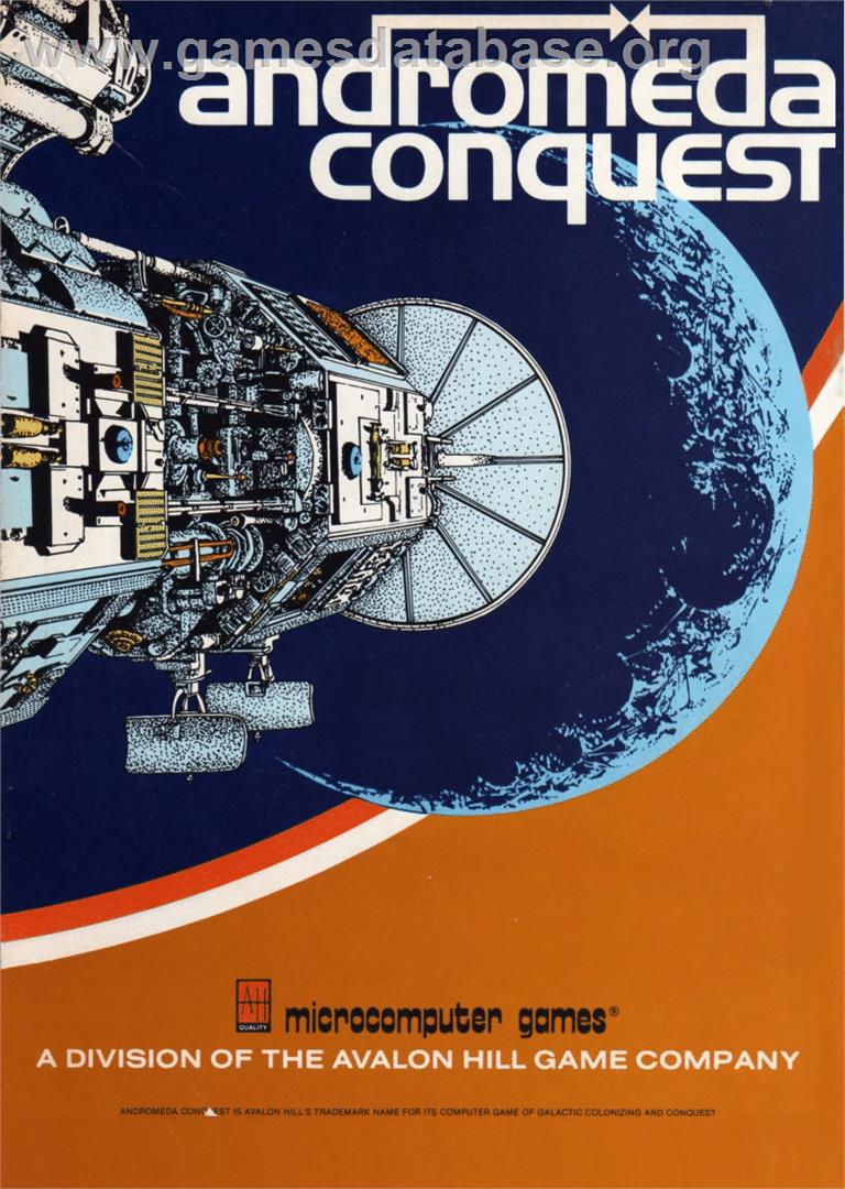 Andromeda Conquest - Commodore PET - Artwork - Box