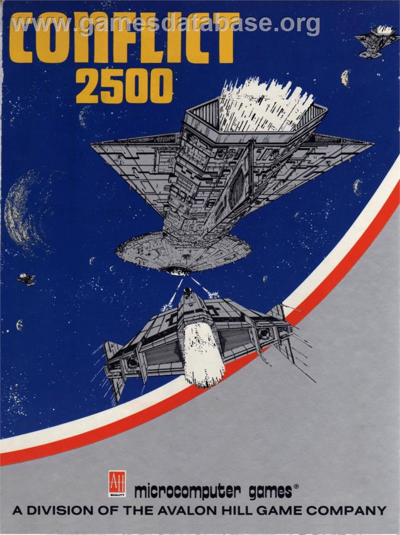 Conflict 2500 - Commodore PET - Artwork - Box