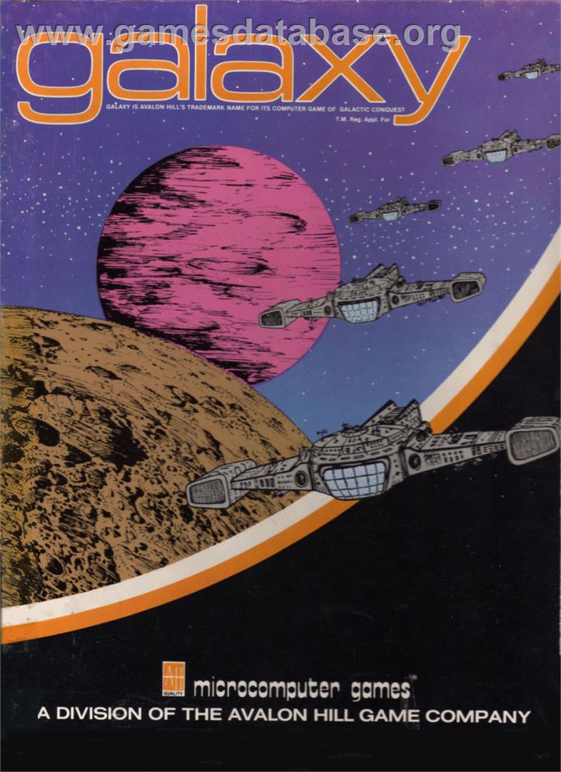 Galaxy - Commodore PET - Artwork - Box
