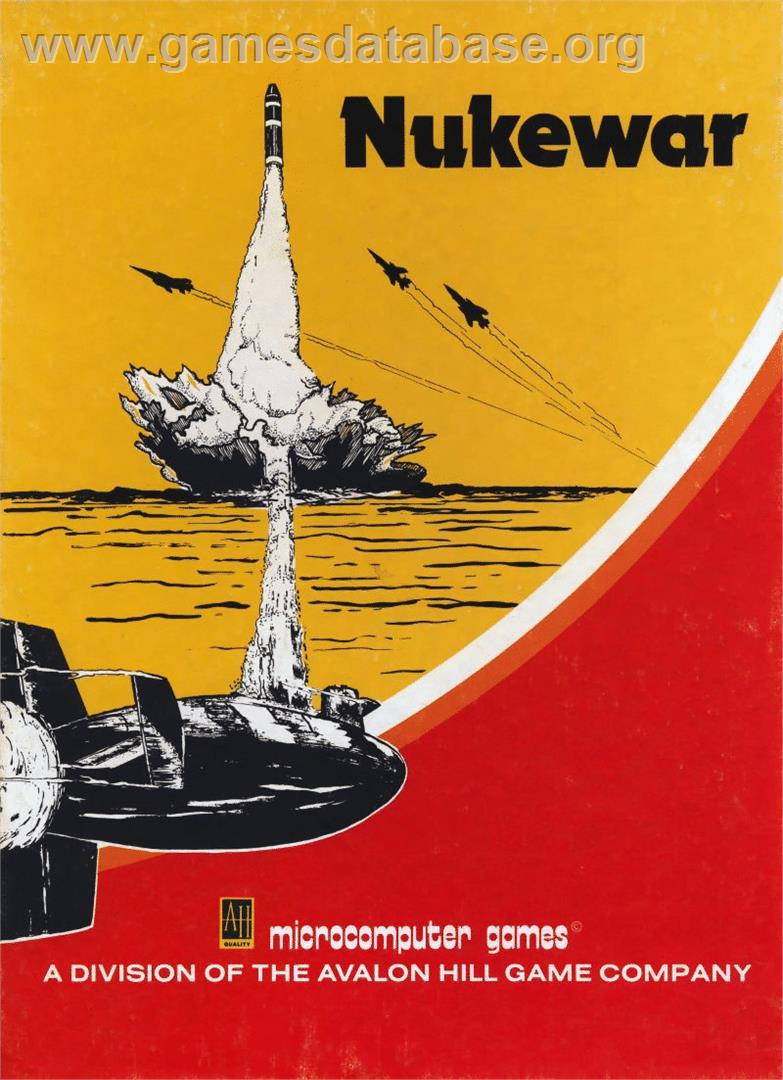Nukewar - Commodore PET - Artwork - Box