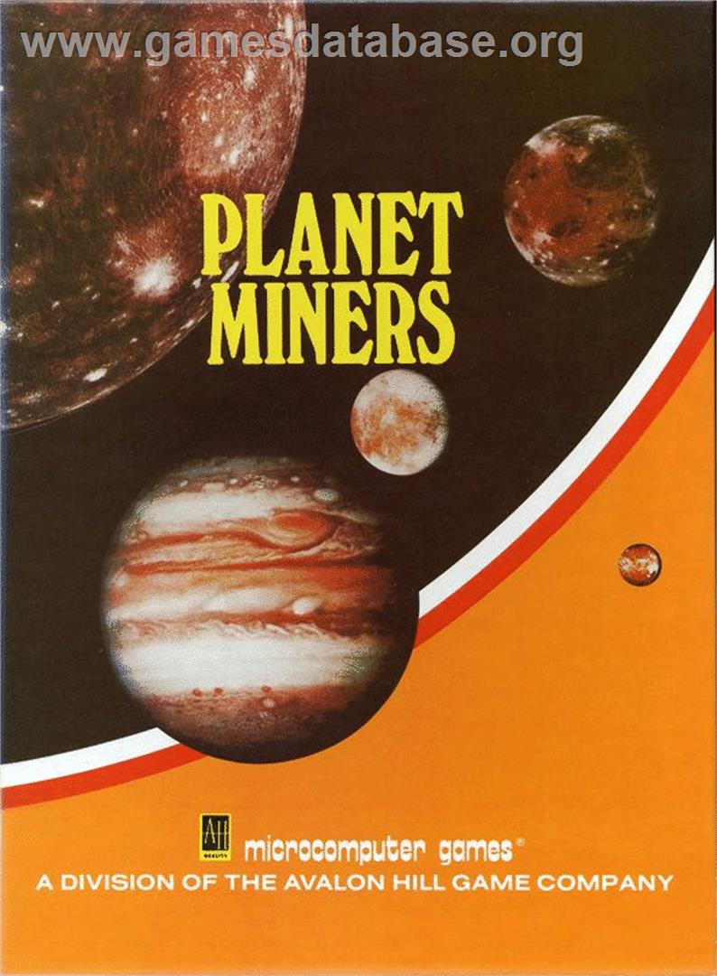 Planet Miners - Commodore PET - Artwork - Box