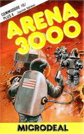 Box cover for Arena 3000 on the Commodore Plus 4.