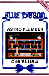 Box cover for Astro Plumber on the Commodore Plus 4.