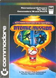 Box cover for Atomic Mission on the Commodore Plus 4.