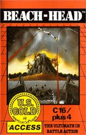 Box cover for Beach-Head on the Commodore Plus 4.