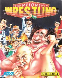 Box cover for Championship Wrestling on the Commodore Plus 4.