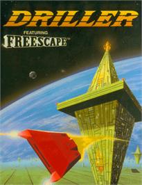 Box cover for Driller on the Commodore Plus 4.