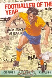 Box cover for Footballer Of The Year on the Commodore Plus 4.
