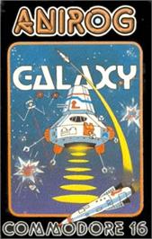 Box cover for Galaxy on the Commodore Plus 4.