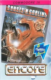 Box cover for Ghosts 'n Goblins on the Commodore Plus 4.