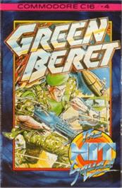 Box cover for Green Beret on the Commodore Plus 4.