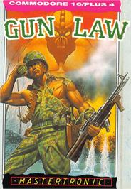 Box cover for Gun Law on the Commodore Plus 4.