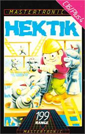 Box cover for Hektik on the Commodore Plus 4.