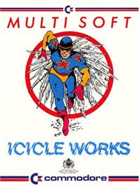 Box cover for Icicle Works on the Commodore Plus 4.
