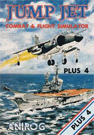 Box cover for Jump Jet on the Commodore Plus 4.