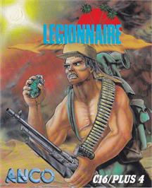 Box cover for Legionnaire on the Commodore Plus 4.