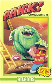 Box cover for Panik! on the Commodore Plus 4.