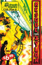 Box cover for Rescue From Zylon on the Commodore Plus 4.
