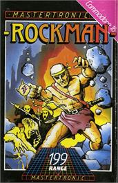 Box cover for Rockman on the Commodore Plus 4.