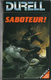 Box cover for Saboteur on the Commodore Plus 4.