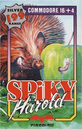 Box cover for Spiky Harold on the Commodore Plus 4.