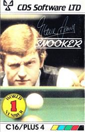 Box cover for Steve Davis Snooker on the Commodore Plus 4.