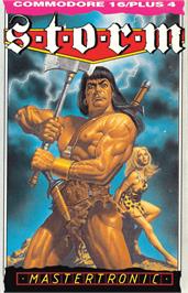 Box cover for Storm on the Commodore Plus 4.