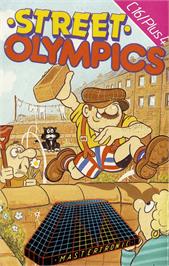 Box cover for Street Olympics on the Commodore Plus 4.