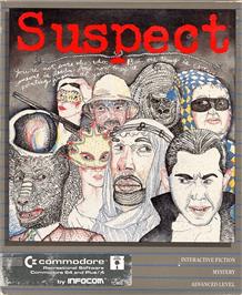 Box cover for Suspect on the Commodore Plus 4.