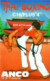 Box cover for Thai Boxing on the Commodore Plus 4.
