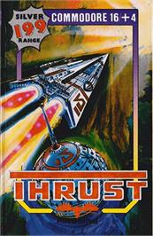 Box cover for Thrust on the Commodore Plus 4.