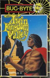Box cover for Twin Kingdom Valley on the Commodore Plus 4.