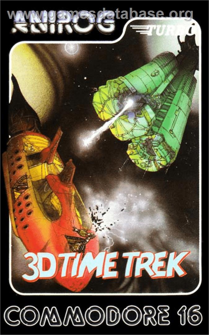 3d Time Trek - Commodore Plus 4 - Artwork - Box