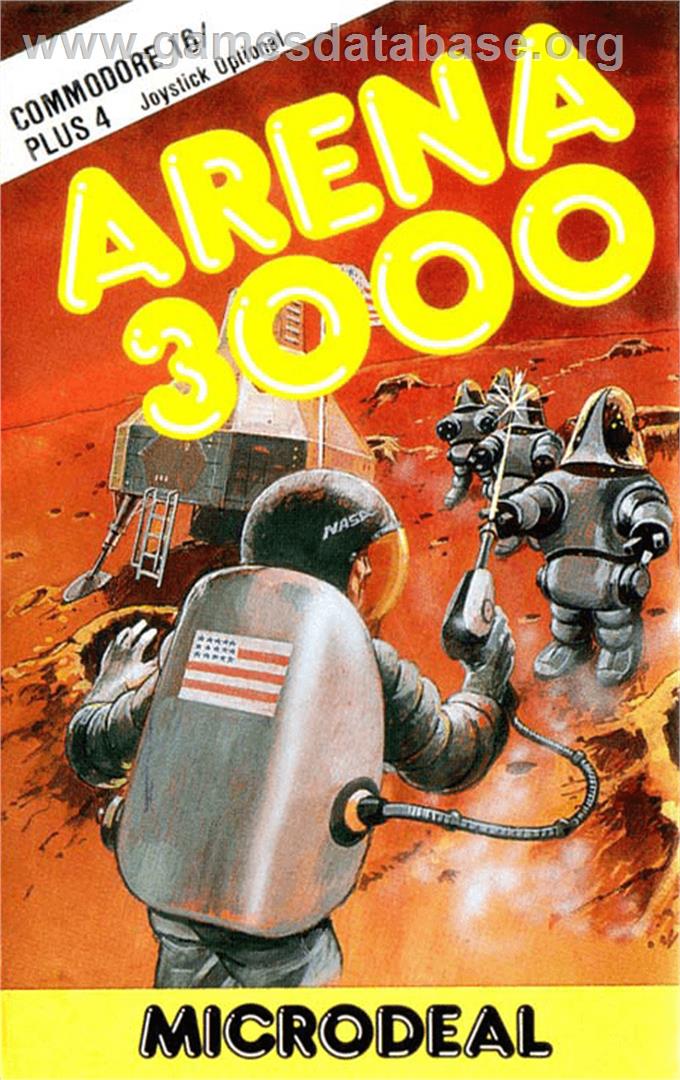 Arena 3000 - Commodore Plus 4 - Artwork - Box