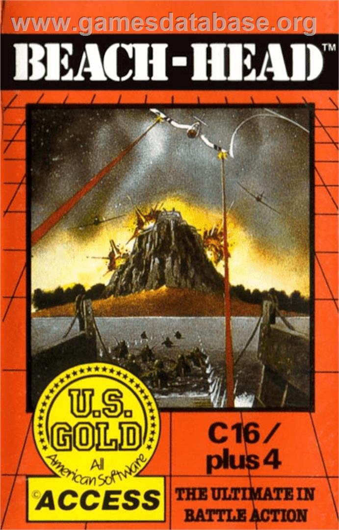 Beach-Head - Commodore Plus 4 - Artwork - Box